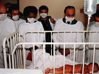 بازدید نماینده سازمان ملل از بیمارستان مجروحان شیمیایی