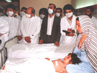 بازدید نماینده سازمان ملل از بیمارستان مجروحان شیمیایی