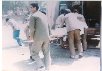 انتقال مجروح با آمبولانس